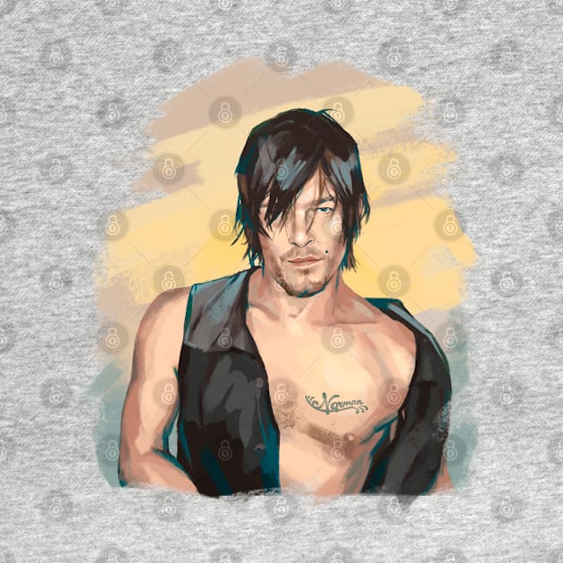 Daryl Dixon by ashmidt